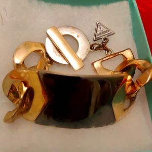 Guess  two-tone metal bracelet